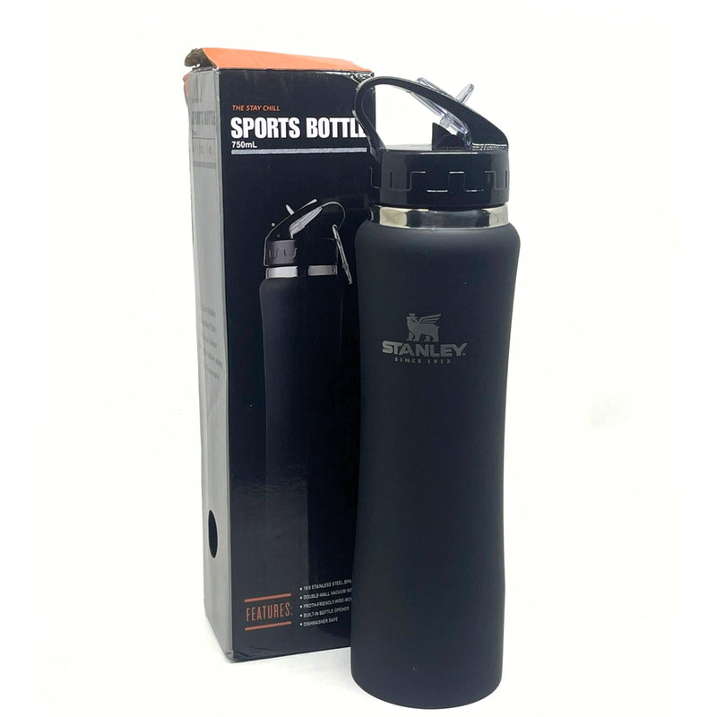 Garrafa Térmica Stanley Sports Preta 750ml