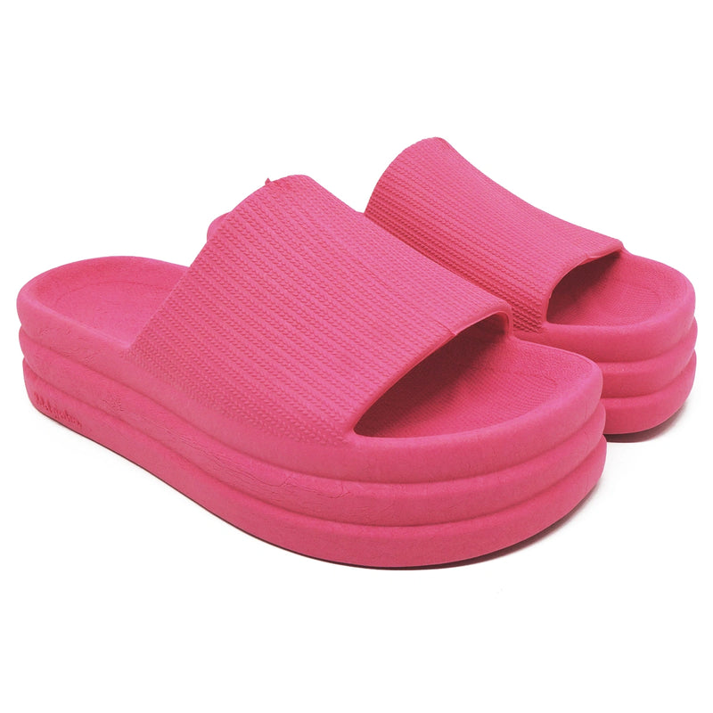 Chinelo Feminino Slide Nuvem Plataforma