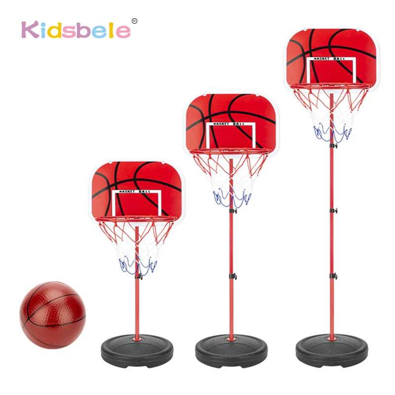 Aro de basquete ajustável para crianças, 63-150cm, rack de suporte para crianças, bebê, bola interna, esporte, tabela, tiro, brinquedo de crianças