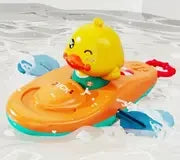 1 Pc Pequeno Pato Amarelo Caiaque Brinquedo Piscina Banheiro Brinquedo