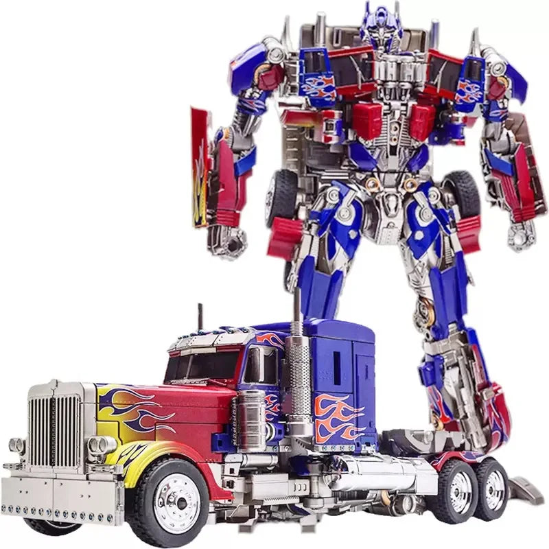 Brinquedos de Robô de Transformação Optimus Prime Star Commander Liga Carro Filme Anime Figura de Ação Crianças Deformação Crianças Menino 30 CM