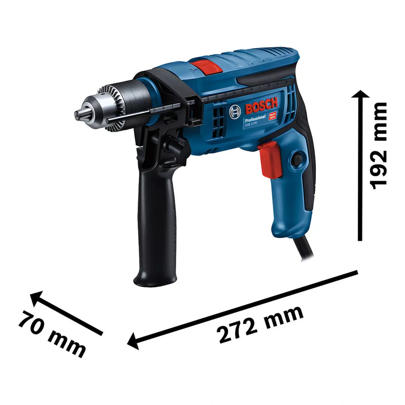 Furadeira de Impacto Profissional Bosch 750W GSB 13 RE 127V