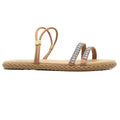 Sandália Feminina Moleca Stylish Strass Original