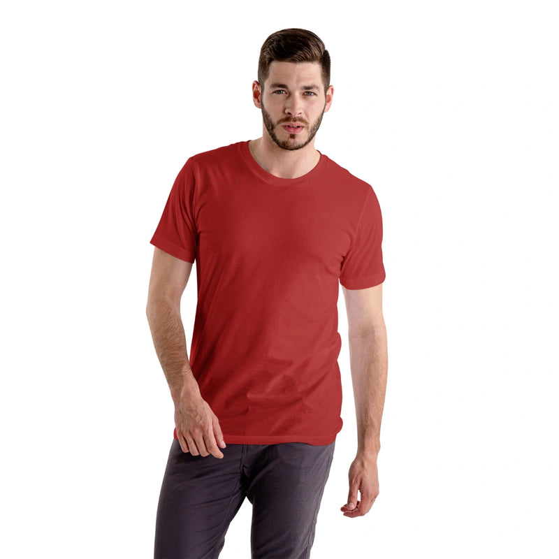 Camiseta Masculina Básica Lisa Algodão Premium