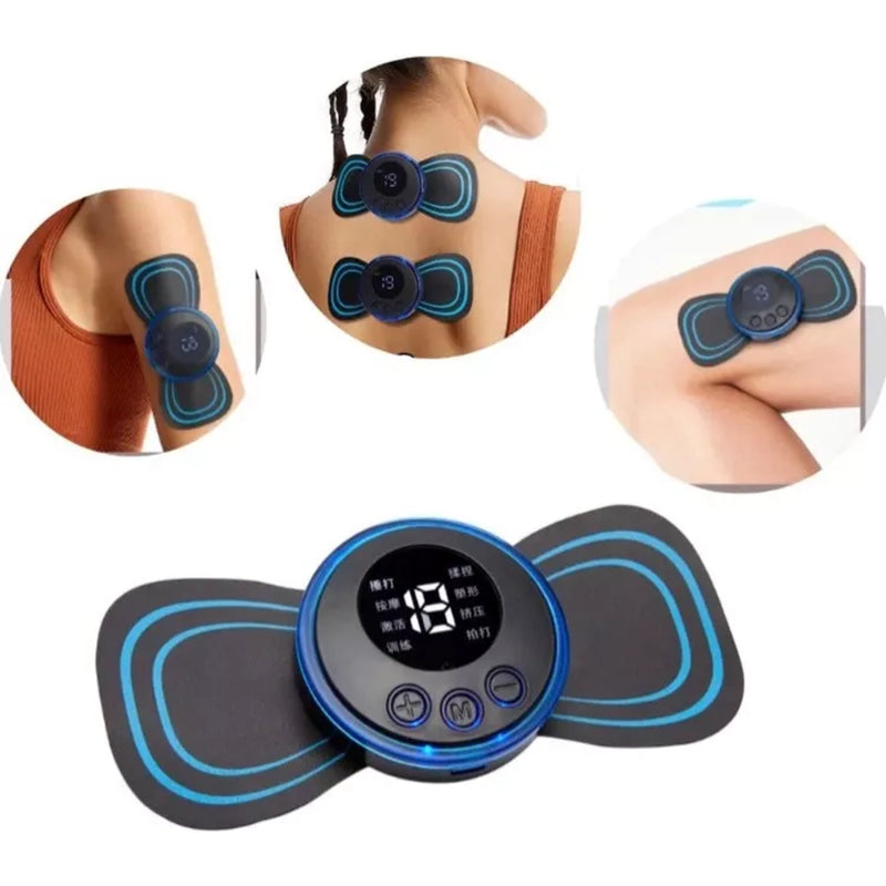 Mini Massageador Portátil Corporal Elétrico